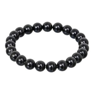 Black Obsidian Bracelet for Women Men's Gifts - Protection Healing Crystal Bracelet - 8mm Gemstone Beaded Adjustable